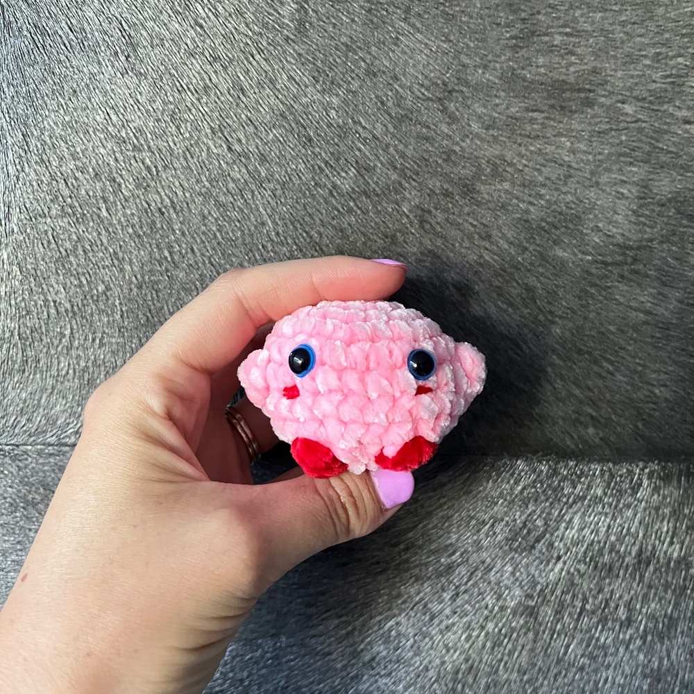 Kirby - Pokemon | Handmade Crochet Stuffed Animal